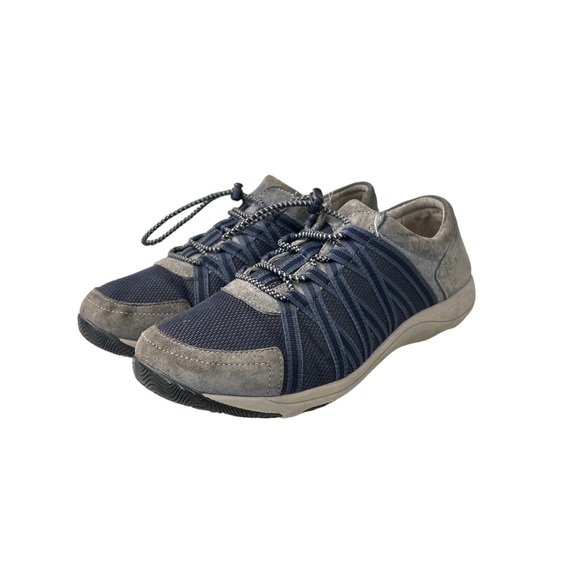 DANSKO Women's Honor Blue Suede Sneakers Tennis Shoes Size 40 - Picture 4 of 14